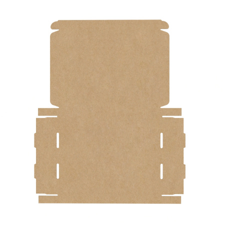 Короб самосбоный с ушками 220*160*20 Бурый Е